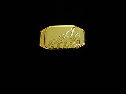Златен мъжки пръстен, 2.93гр. ,Бургас