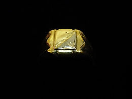 Златен мъжки пръстен, 2.34гр. ,Бургас