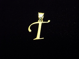 Златна буква, златни букви, 0.58гр. ,Несебър
