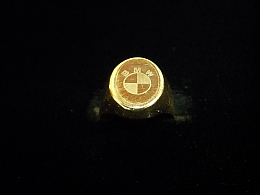 Златен мъжки пръстен, 1.78гр. ,Бургас
