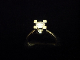 Златен дамски пръстен, 2.85гр. ,Бургас