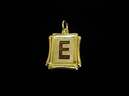 Златна буква, златни букви, 0.71гр. ,Ямбол