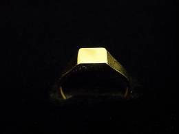 Златен мъжки пръстен, 1.43гр. ,Нова Загора