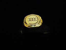 Златен мъжки пръстен, 2.66гр. ,Бургас