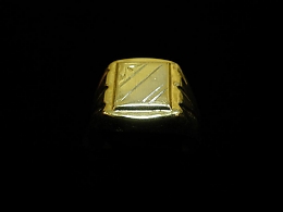 Златен мъжки пръстен, 2.73гр. ,Сливен