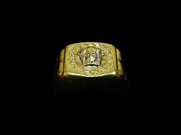 Златен мъжки пръстен, 3.93гр. ,Бургас