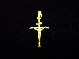 Златен кръст, 0.99гр. ,Бургас