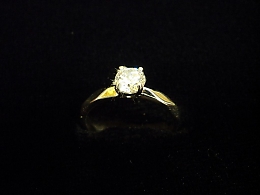 Златен дамски пръстен, 3.23гр. ,Ямбол