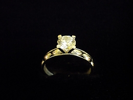 Златен дамски пръстен, 1.96гр. ,Ямбол