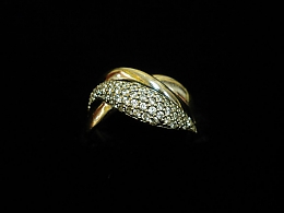 Златен дамски пръстен, 2.75гр. ,Бургас