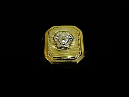 Златен мъжки пръстен, 2.79гр. ,Бургас
