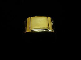 Златен мъжки пръстен, 3.62гр. ,Бургас