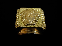 Златен мъжки пръстен, 11.32гр. ,Карнобат