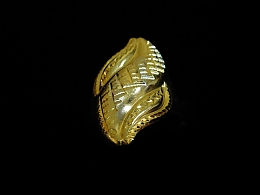 Златен дамски пръстен, 2.14гр. ,Бургас