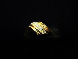 Златен дамски пръстен, 2.7гр. ,Бургас