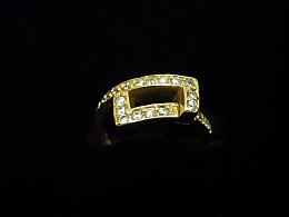 Златен дамски пръстен, 3.64гр. ,Ямбол