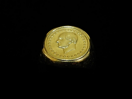 Златен мъжки пръстен, 4гр. ,Ямбол