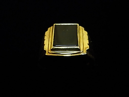 Златен мъжки пръстен, 4.89гр. ,Сливен