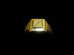 Златен мъжки пръстен, 2.49гр. ,Бургас