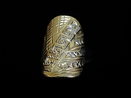 Златен дамски пръстен, 2.86гр. ,Средец