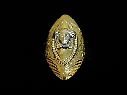 Златен дамски пръстен, 2.92гр. ,Средец
