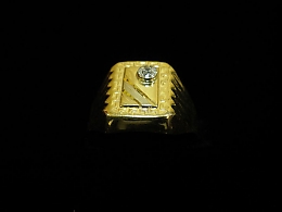 Златен мъжки пръстен, 2.34гр. ,Средец