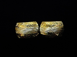 Златни обеци, 2.64гр. ,Карнобат