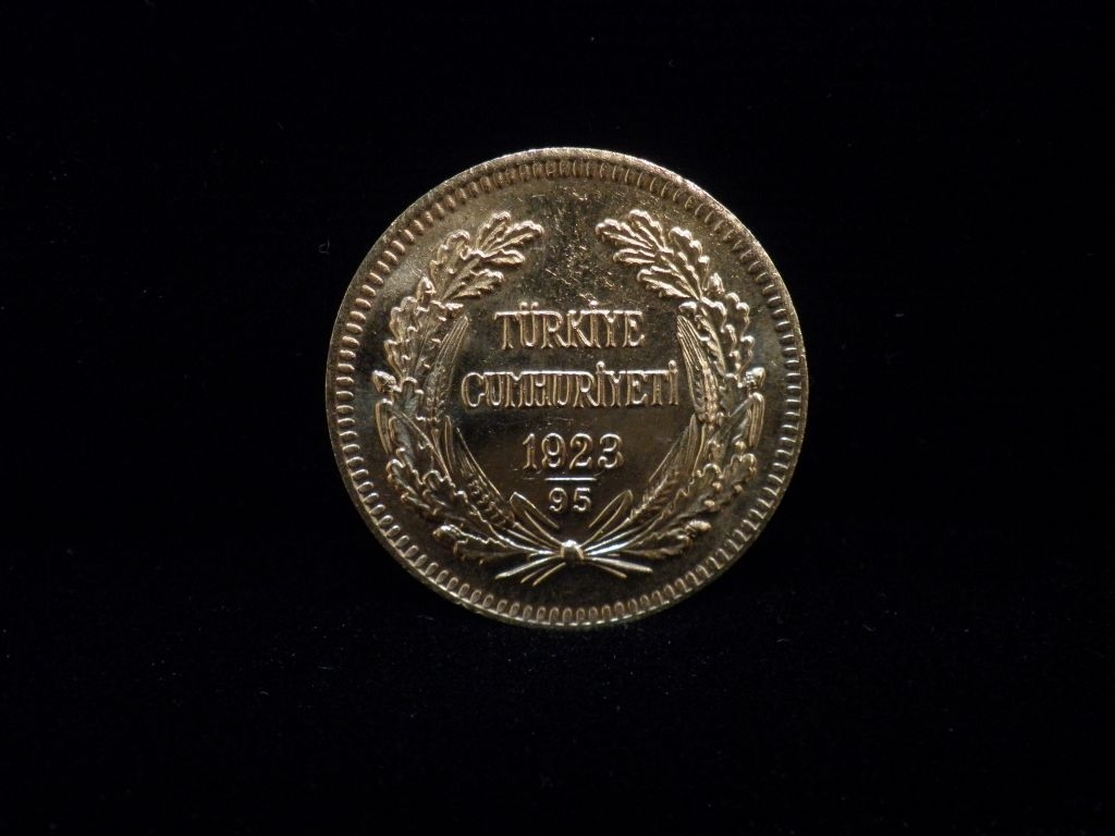 Златна турска монета 100 куруша - Инвестиционно злато 7.2 гр.