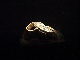 Златен дамски пръстен, 1.96гр. ,Бургас
