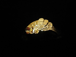 Златен дамски пръстен, 1.77гр. ,Бургас