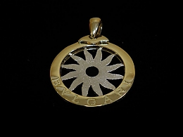 Златен медальон, 6.63гр. ,Бургас