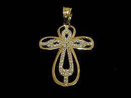 Златен кръст, 3.96гр. ,София