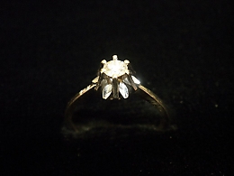 Златен дамски пръстен, 2.88гр. ,Бургас