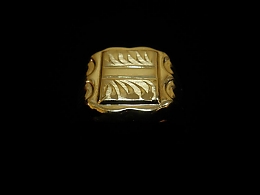 Златен мъжки пръстен, 4.72гр. ,Айтос