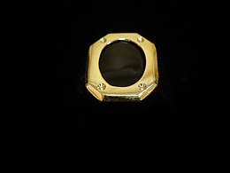 Златен мъжки пръстен, 6.95гр. ,Ямбол