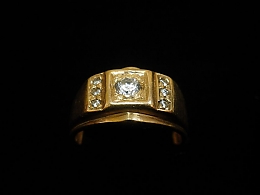 Златен мъжки пръстен, 5.72гр. ,Поморие