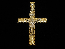 Златен кръст, 2.62гр. ,Бургас