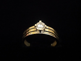 Златен дамски пръстен, 2.62гр. ,Бургас