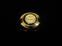 Златен мъжки пръстен, 3.58гр. ,Стара Загора