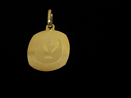 Златна буква, златни букви, 0.93гр. ,Поморие