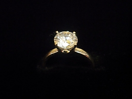 Златен дамски пръстен, 2.38гр. ,Ямбол