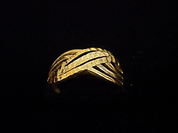 Златен дамски пръстен, 2.16гр. ,Поморие