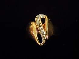 Златен дамски пръстен, 5.01гр. ,Карнобат
