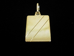 Златен медальон, 2.61гр. ,Бургас