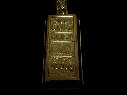 Златен медальон, 10.54гр. ,Карнобат