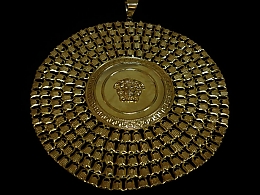 Златен медальон, 30.29гр. ,Карнобат