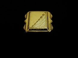 Златен мъжки пръстен, 3.04гр. ,Бургас