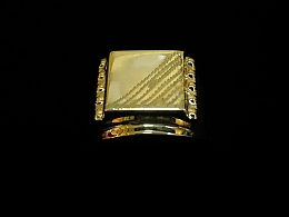 Златен мъжки пръстен, 3.94гр. ,Бургас