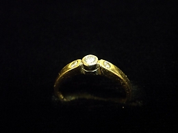 Златен дамски пръстен, 3.34гр. ,Бургас