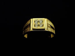Златен мъжки пръстен, 5.41гр. ,Бургас